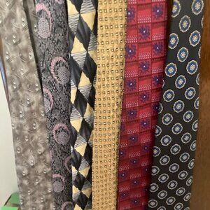 Set of 6 Mens Ties